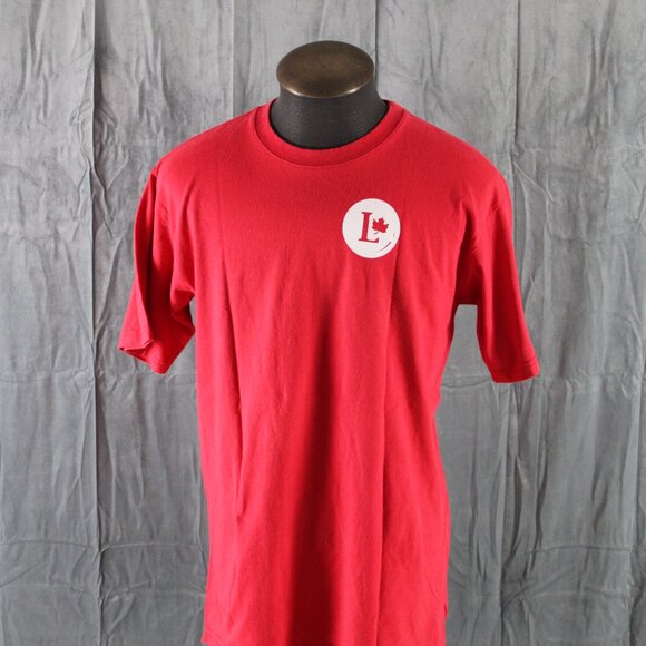 Canadian Political shirt - Liberals Real Progress - Men's Large - Picture 3 of 9